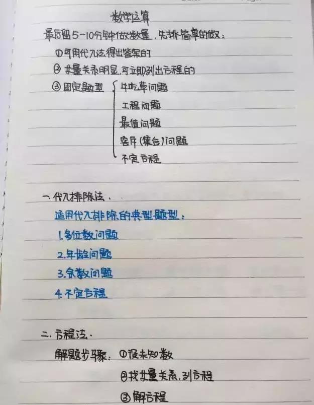 行測80分，申論70分，公考牛人筆記分享！